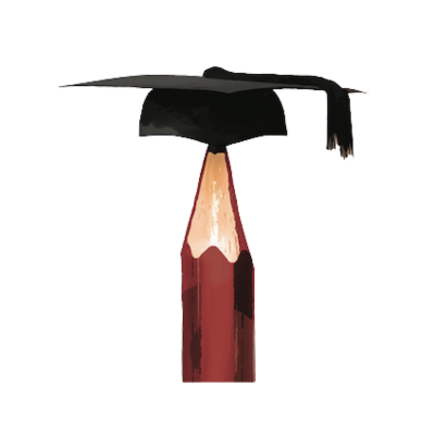 Pencil and mortarboard from It's Not About You 