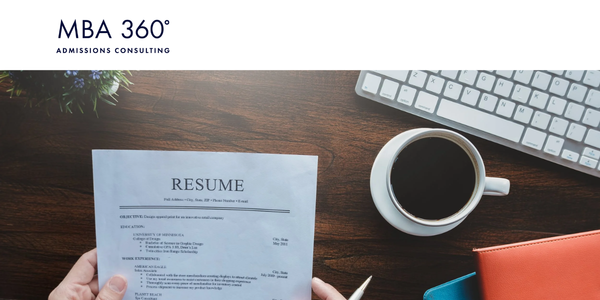MBA Resume Examples